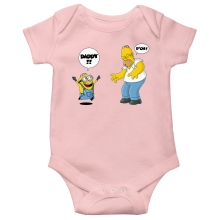 Korte mouwen Babyromper (meisje) Filmparodien