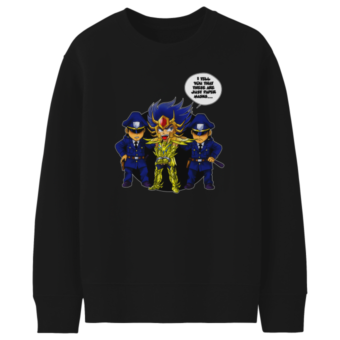 Kids Sweaters Manga Parodies Cancer Deathmask