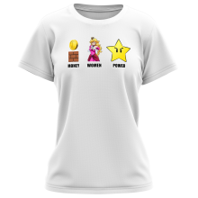 Women T-shirts Video Games Parodies