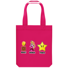 Borsa Tote Bag in cotone organico Videogiochi Parodie