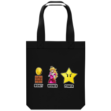 Borsa Tote Bag in cotone organico Videogiochi Parodie