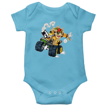 Short-sleeved baby bodysuit (boys) 