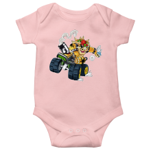 Short-sleeved baby bodysuit (Girls) 