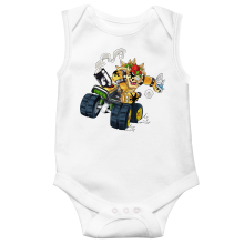 Sleeveless Baby Bodysuits Video Games Parodies