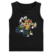 Camisetas de tirantes Nios Parodias de videojuegos