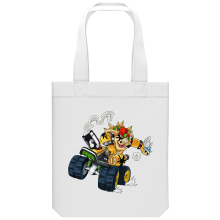 Organic Cotton Tote Bag Video Games Parodies