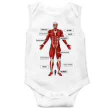 Sleeveless Baby Bodysuits Manga Parodies