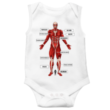 Sleeveless Baby Bodysuits 