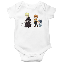 Short sleeve Baby Bodysuits Manga Parodies