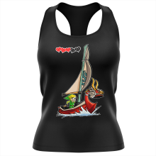 Camiseta Mujer sin mangas Parodias de videojuegos