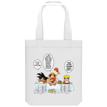 Organic Cotton Tote Bag Manga Parodies