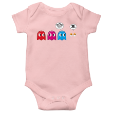 Short-sleeved baby bodysuit (Girls) Video Games Parodies