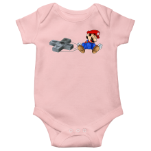 Short-sleeved baby bodysuit (Girls) Video Games Parodies