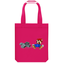 Borsa Tote Bag in cotone organico Videogiochi Parodie