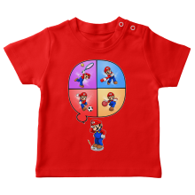 Baby T-shirts Videospelletje Parodien