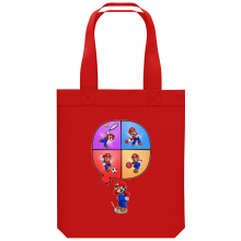 Borsa Tote Bag in cotone organico Videogiochi Parodie