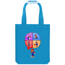 Borsa Tote Bag in cotone organico Videogiochi Parodie