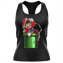 Camiseta Mujer sin mangas Parodias de videojuegos