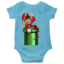 Short-sleeved baby bodysuit (boys) Video Games Parodies