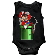 Sleeveless Baby Bodysuits Video Games Parodies