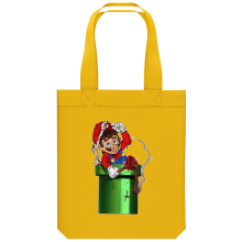 Borsa Tote Bag in cotone organico Videogiochi Parodie