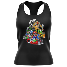 Camiseta Mujer sin mangas Parodias de videojuegos