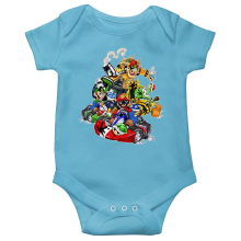 Korte mouwen Babyromper (jongen) Filmparodien