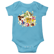 Short-sleeved baby bodysuit (boys) Video Games Parodies