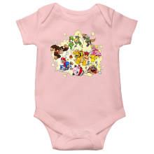 Short-sleeved baby bodysuit (Girls) Movies Parodies