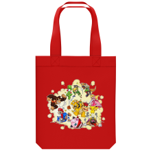 Organic Cotton Tote Bag Video Games Parodies