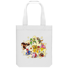 Sac Tote Bag en coton Bio Parodies Jeux Vido