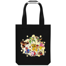 Organic Cotton Tote Bag Video Games Parodies