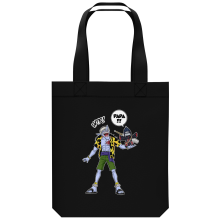 Sac Tote Bag en coton Bio Parodies Jeux Vido