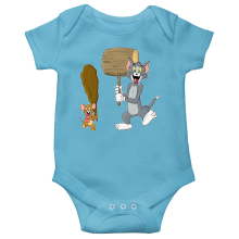 Korte mouwen Babyromper (jongen) Filmparodien