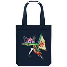 Organic Cotton Tote Bag Video Games Parodies