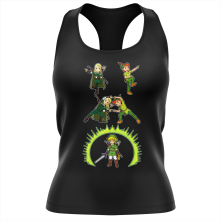 Damen T-shirt Tank top Videospiel-Parodien