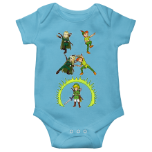 Short-sleeved baby bodysuit (boys) Movies Parodies