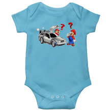 Short-sleeved baby bodysuit (boys) Video Games Parodies