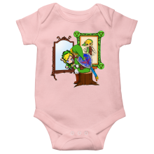 Short-sleeved baby bodysuit (Girls) 