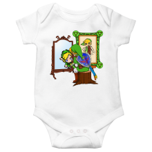 Short sleeve Baby Bodysuits Video Games Parodies