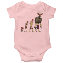 Short-sleeved baby bodysuit (Girls) Video Games Parodies