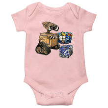 Short-sleeved baby bodysuit (Girls) Movies Parodies