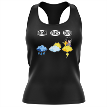 Vrouwen Tank Tops Manga-parodien