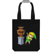 Borsa Tote Bag in cotone organico Videogiochi Parodie