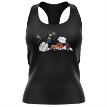 Camiseta Mujer sin mangas Parodias de manga