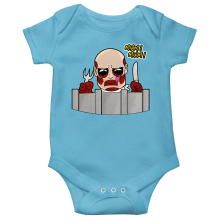 Kurzrmeliger Baby-Bodysuit (Jungen) Manga-Parodien