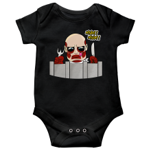 Korte mouwen Babyromper Manga-parodien