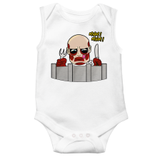 Mouwloos Babyromper Manga-parodien