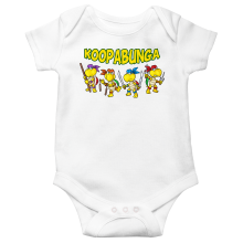 Korte mouwen Babyromper Manga-parodien