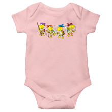 Short-sleeved baby bodysuit (Girls) Movies Parodies